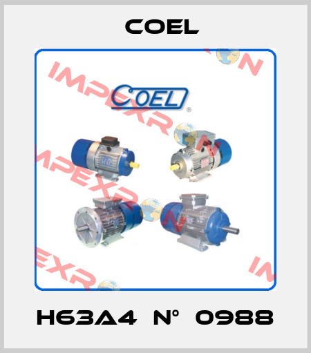 H63A4　N°：0988 Coel