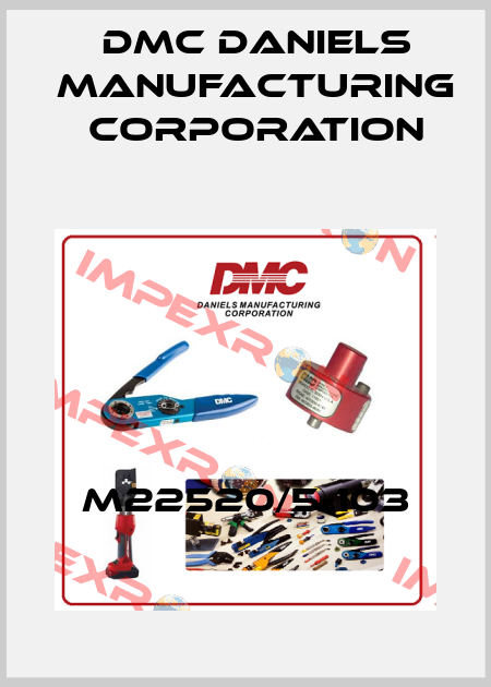 M22520/5-103 Dmc Daniels Manufacturing Corporation