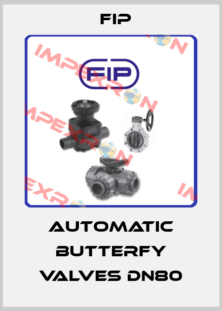 Automatic butterfy valves DN80 Fip