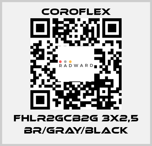 FHLR2GCB2G 3x2,5 Br/Gray/Black COROFLEX