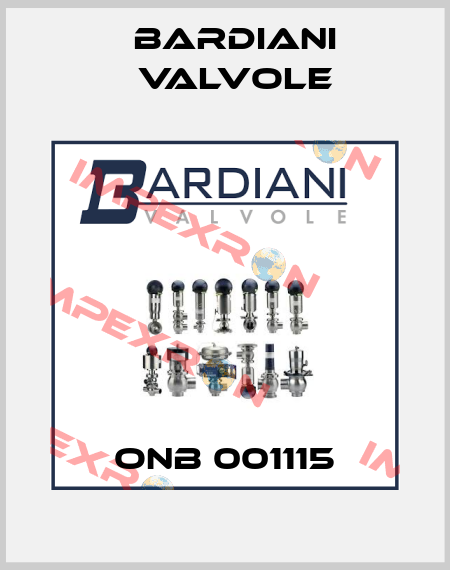 ONB 001115 Bardiani Valvole