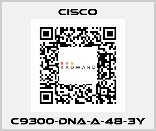 C9300-DNA-A-48-3Y Cisco