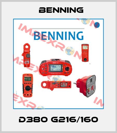 D380 G216/160 Benning