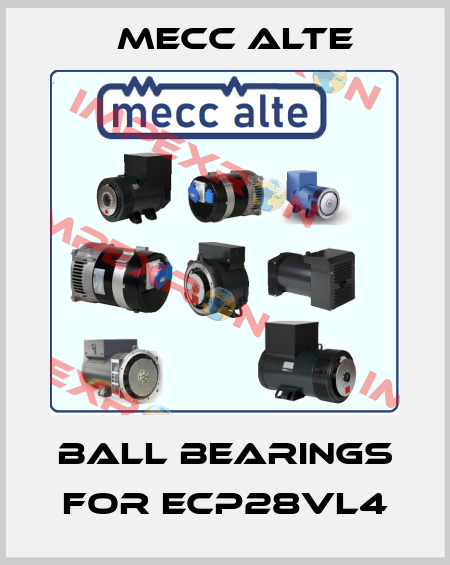 ball bearings for ECP28VL4 Mecc Alte
