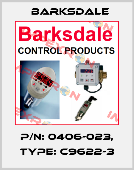 P/N: 0406-023, Type: C9622-3 Barksdale