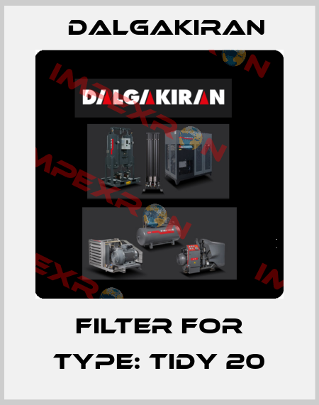 filter for Type: TIDY 20 DALGAKIRAN