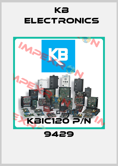 KBIC120 P/N 9429 KB Electronics