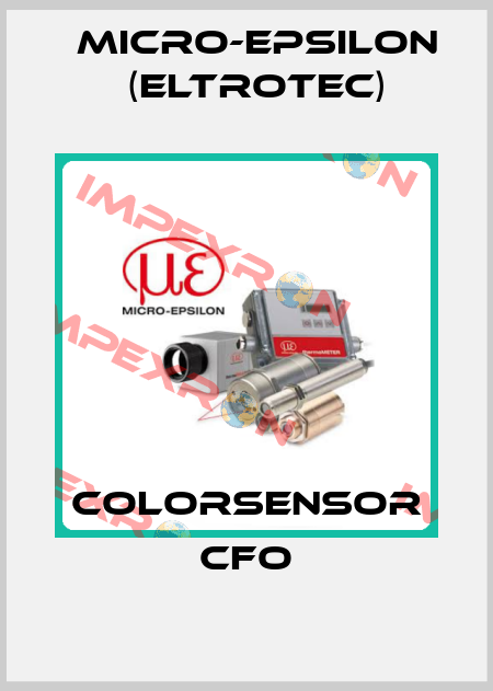 colorSENSOR CFO Micro-Epsilon (Eltrotec)