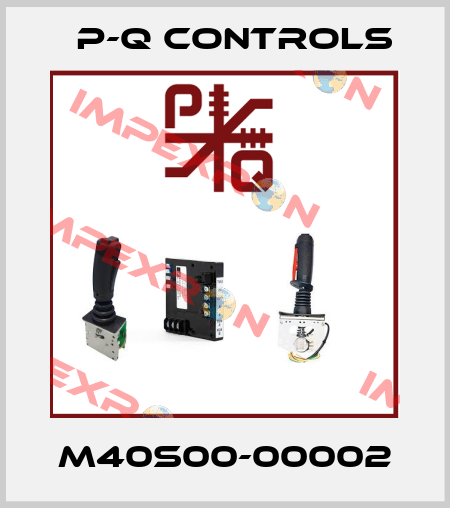 M40S00-00002 P-Q Controls