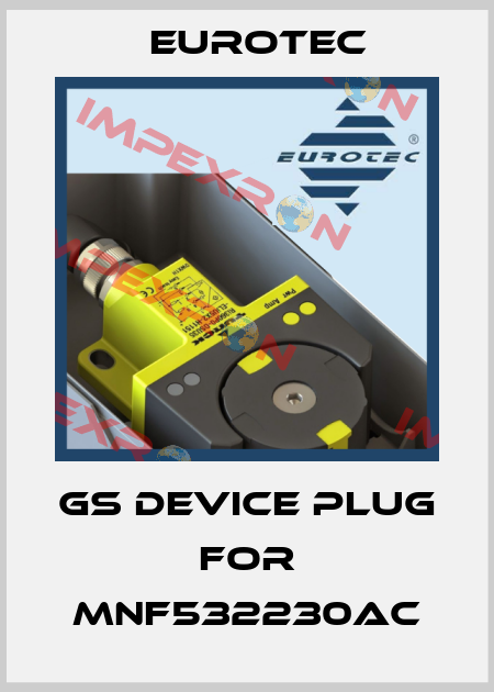 GS device plug for MNF532230AC Eurotec