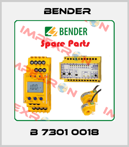 B 7301 0018 Bender