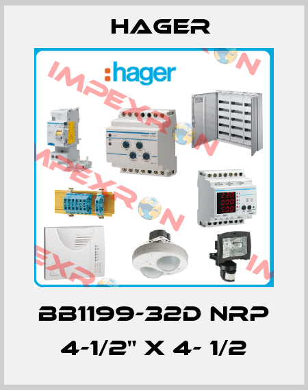 BB1199-32D NRP 4-1/2" x 4- 1/2 Hager