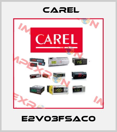 E2V03FSAC0 Carel