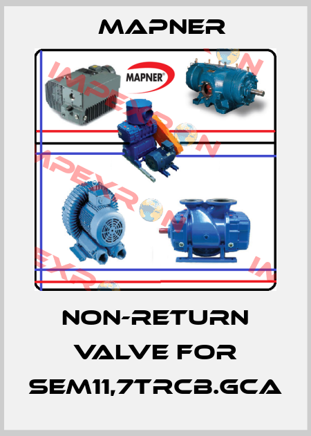 non-return valve for SEM11,7TRCB.GCA MAPNER