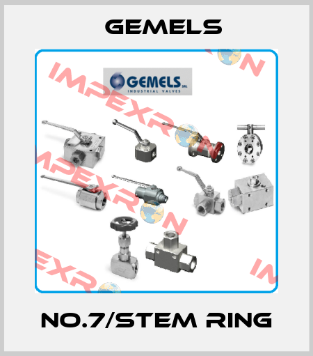 No.7/Stem ring Gemels