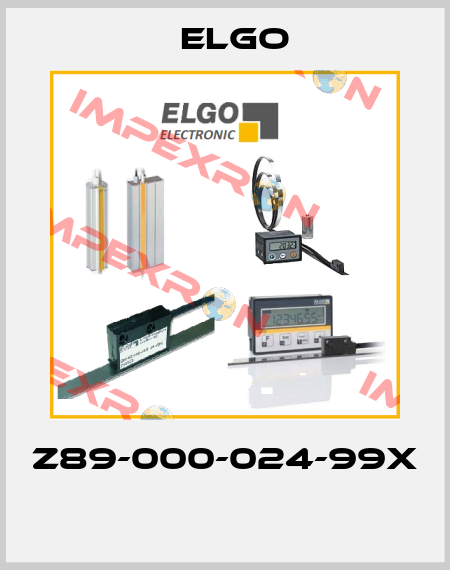 Z89-000-024-99X  Elgo