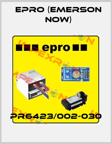 PR6423/002-030 Epro (Emerson now)