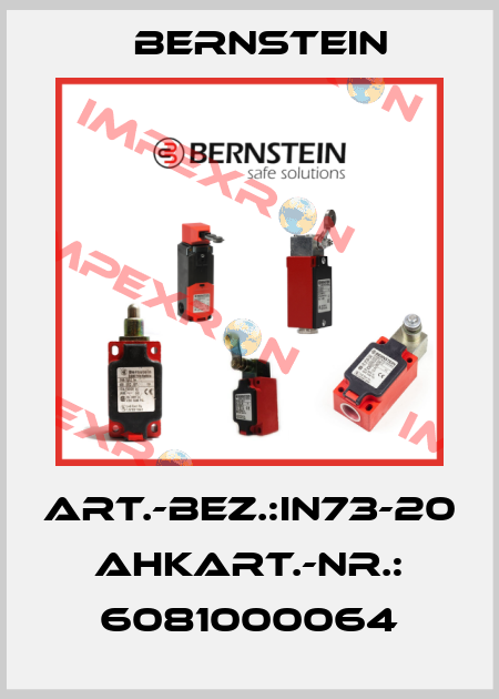 Art.-Bez.:IN73-20 AHKArt.-Nr.: 6081000064 Bernstein