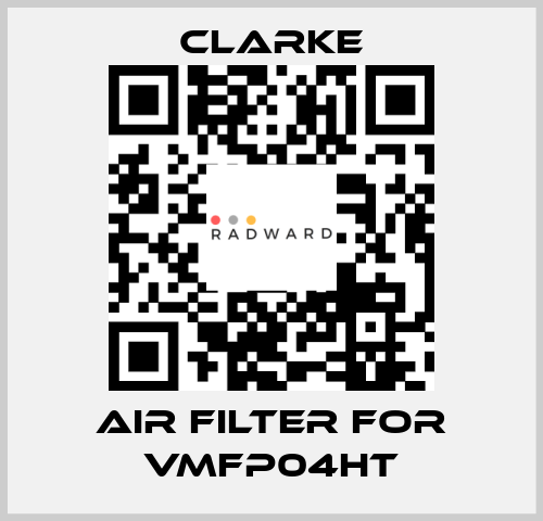 air filter for VMFP04HT Clarke