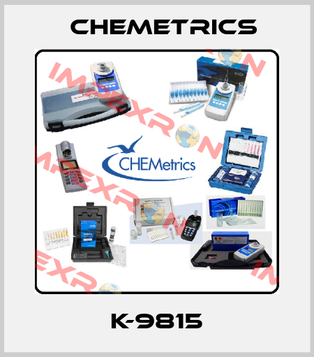 K-9815 Chemetrics