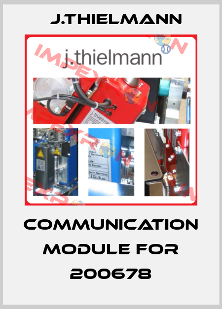Communication module for 200678 J.Thielmann
