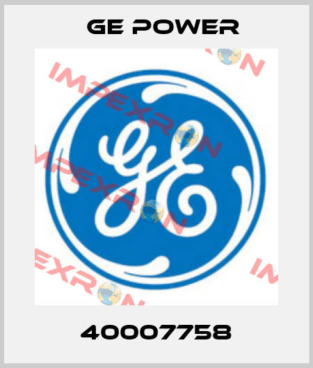 40007758 GE Power