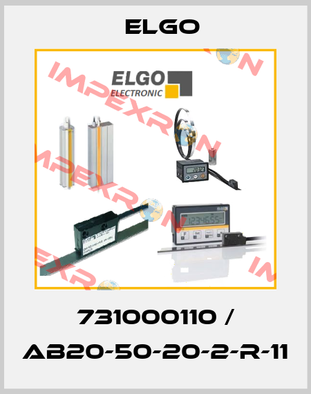 731000110 / AB20-50-20-2-R-11 Elgo