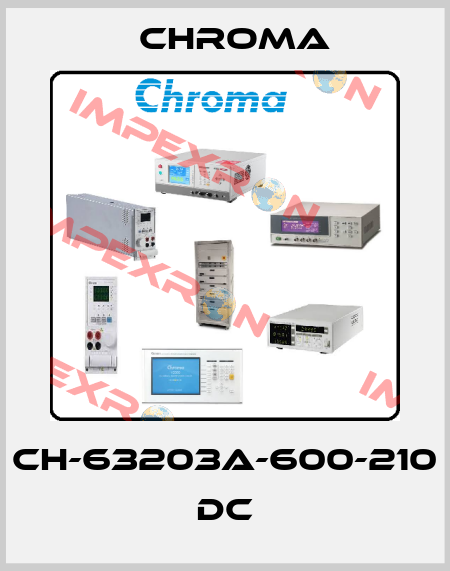 CH-63203A-600-210 DC Chroma