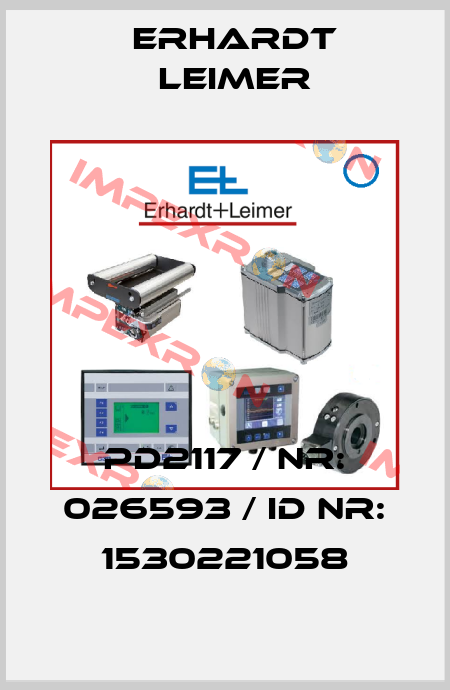 PD2117 / Nr: 026593 / ID nr: 1530221058 Erhardt Leimer