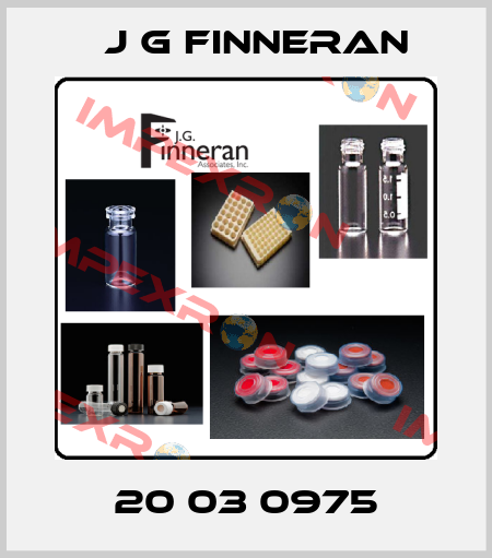 20 03 0975 J G Finneran