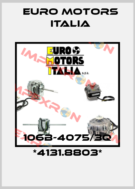 106B-4075/3Q *4131.8803* Euro Motors Italia