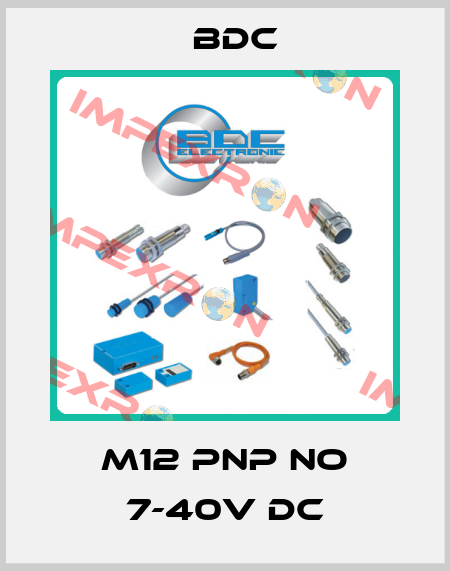 M12 PNP NO 7-40V DC BDC
