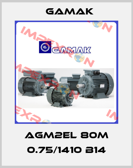 AGM2EL 80M 0.75/1410 B14 Gamak