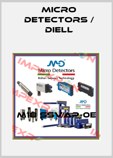 M18 SSV/AP-0E Micro Detectors / Diell