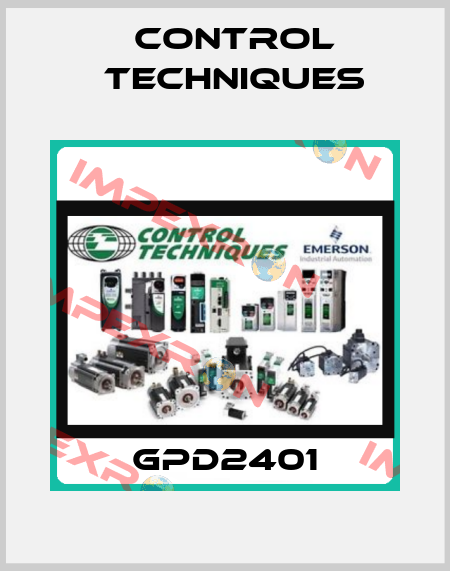 GPD2401 Control Techniques