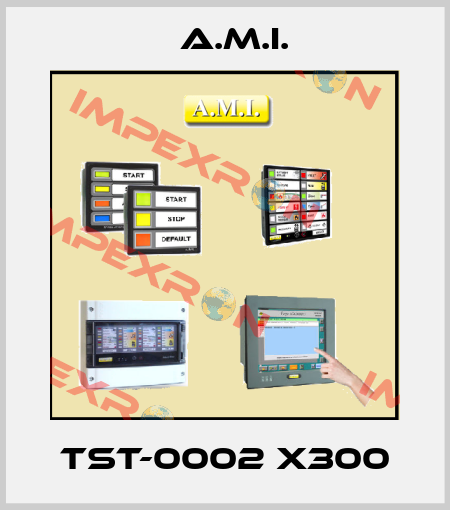 TST-0002 X300 A.M.I.