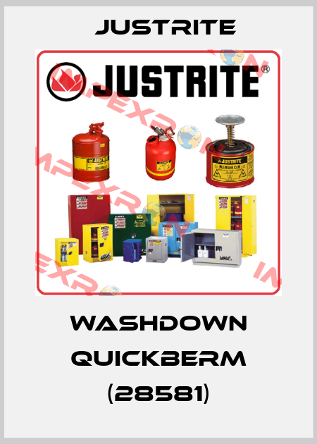 Washdown QuickBerm (28581) Justrite