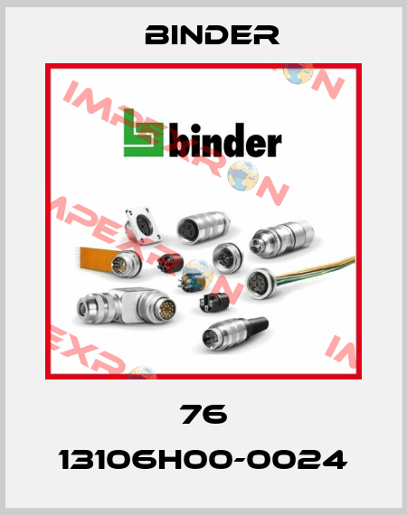 76 13106H00-0024 Binder