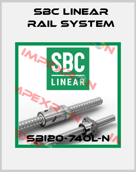 SBI20-740L-N SBC Linear Rail System