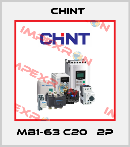 MB1-63 C20   2P Chint