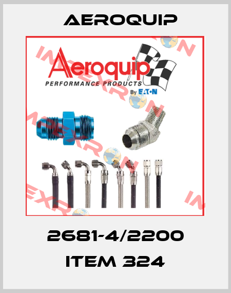 2681-4/2200 ITEM 324 Aeroquip