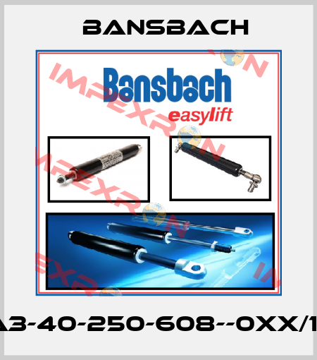 A3A3-40-250-608--0XX/100N Bansbach