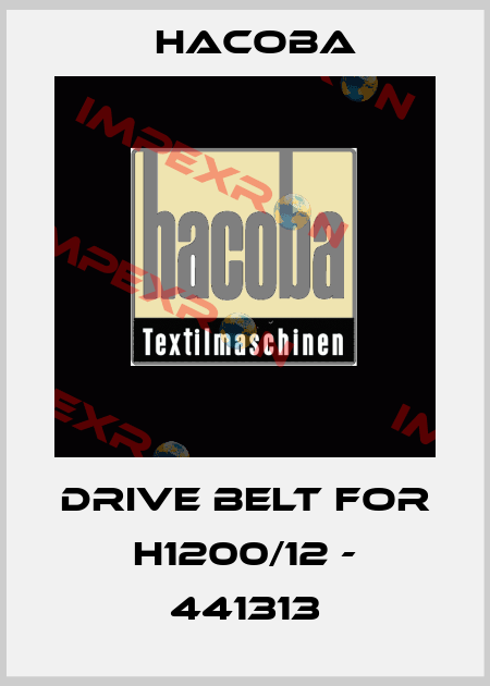 drive belt for H1200/12 - 441313 HACOBA