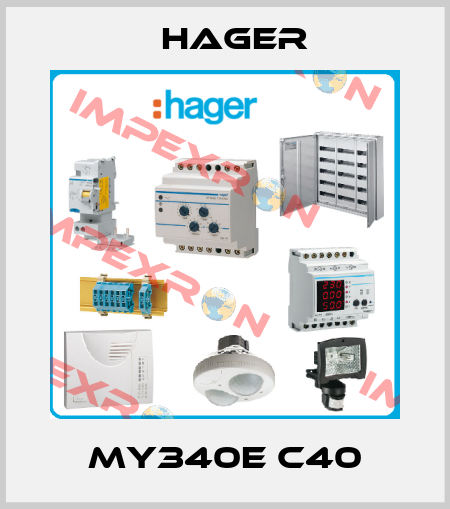 MY340E C40 Hager