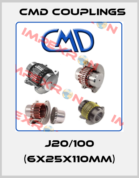 J20/100 (6X25X110mm) Cmd Couplings