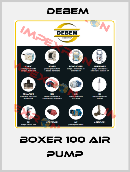 BOXER 100 AIR PUMP Debem