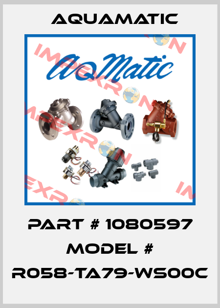 Part # 1080597 Model # R058-TA79-WS00C AquaMatic