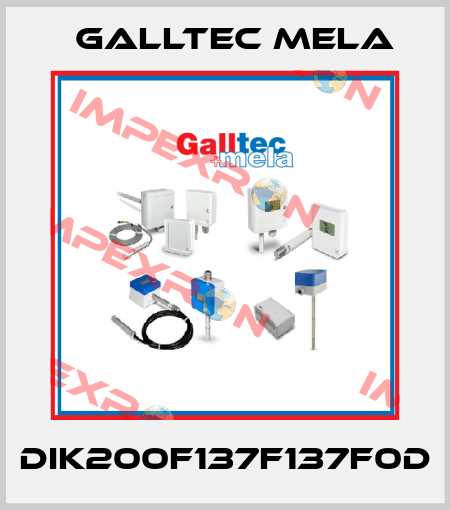 DIK200F137F137F0D Galltec Mela