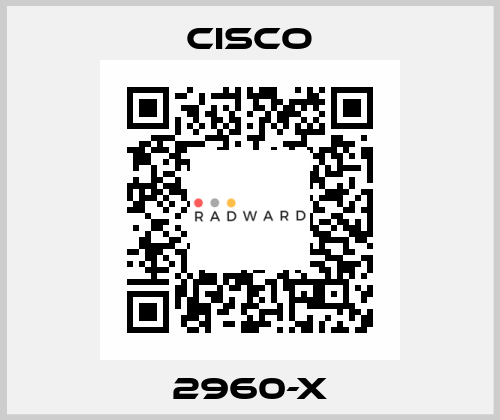 2960-X Cisco
