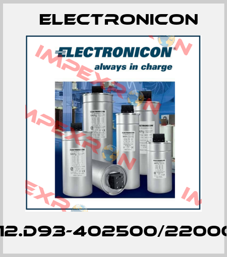 E12.D93-402500/220001 Electronicon